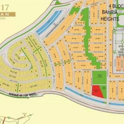 500 sqyrds residential plot for sale precinct 17- Bahria town karachi