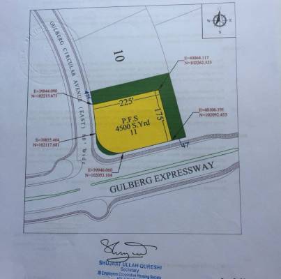 Commercial Land for petrol pump is available for sale in Gulberg Greens