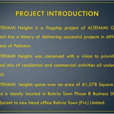Al Tehami Heights Bahria Town Phase-8 Rawalpindi 