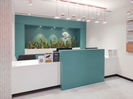 Open plan office space for 10 persons in Regus Mumtaz city.