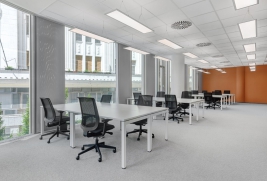 Open plan office space for 15 persons in Lahore, Liberty Gulberg.