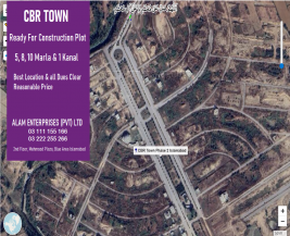 CBR TOWN 5 Marla plot for sale, possession plot , CBR Town