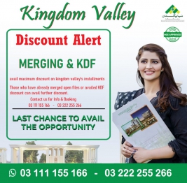 Kingdom Valley 10 Marla plot for sale , Kingdom Valley Islamabad